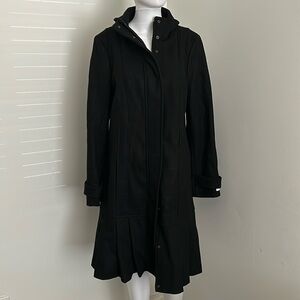 Calvin Klein, Woman’s Size Medium Black Peacoat/Trench Coat Jacket